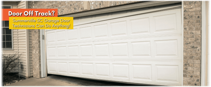 Garage Door Off Track In Summerville SC